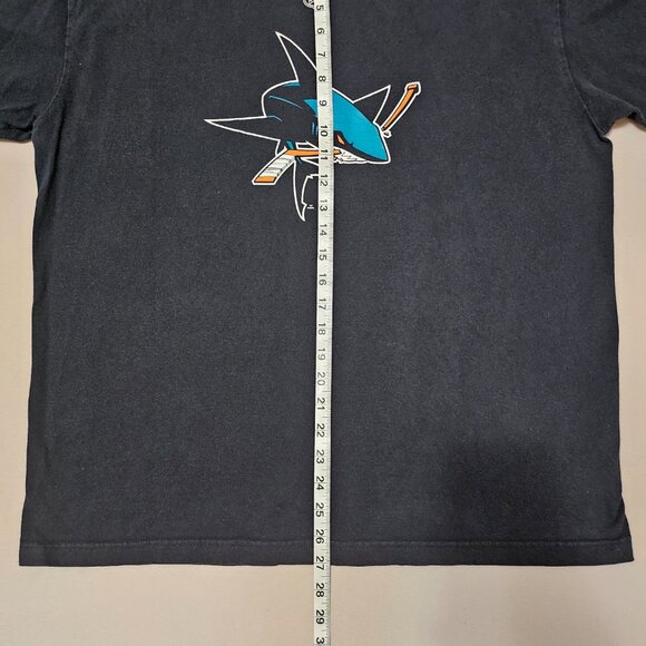 Y2K Reebok NHL JOE THORNTON #19 SAN JOSE SHARKS Fits like Men’s LG (No size tag) - Picture 7 of 7